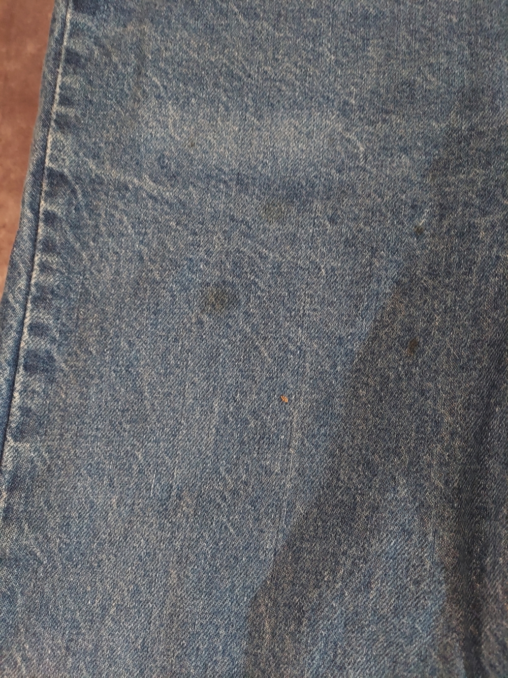 Levi’s 505 Regular Fit Men’s Jeans 36x32 Straight Leg Medium Wash Denim GUC - Picture 4 of 12